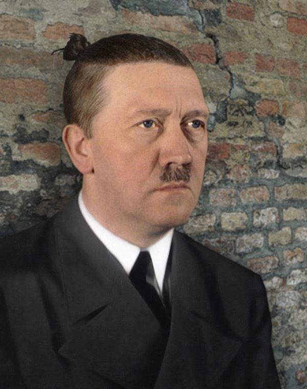 Hitler Man Bun