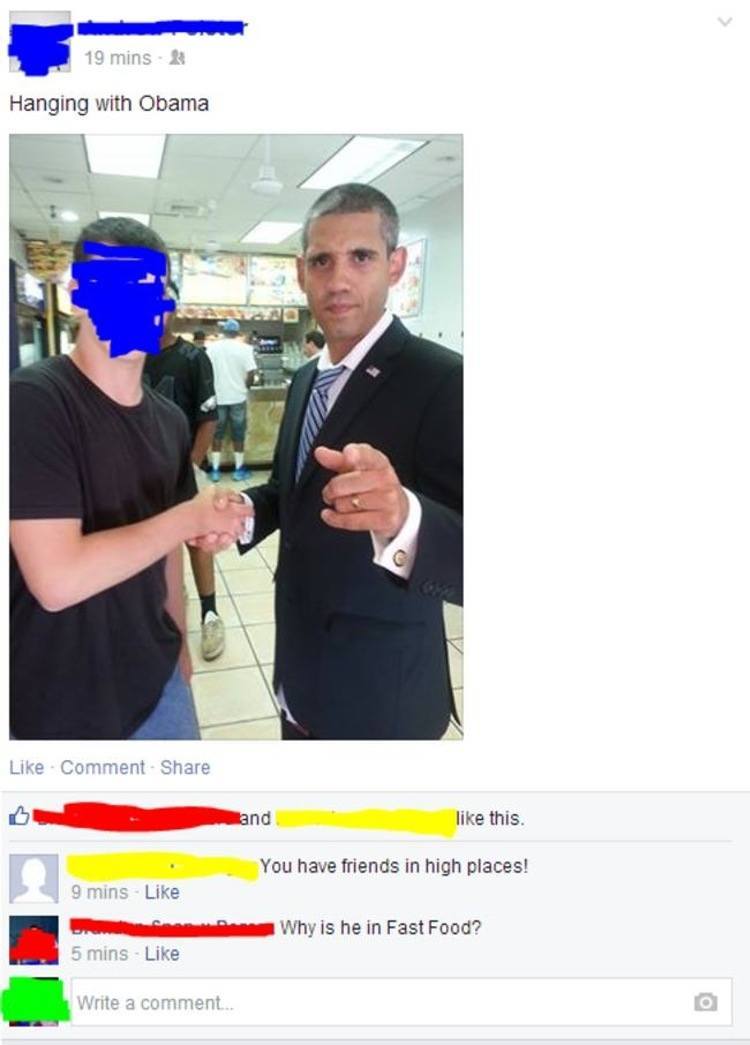 Obama Fast Food