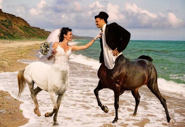 Russian Wedding Centaurs