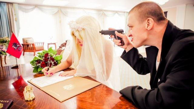 Russian Wedding Prenup Gun