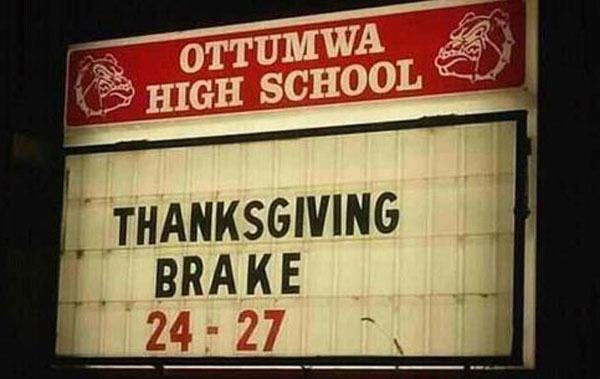 Thanksgiving Brake