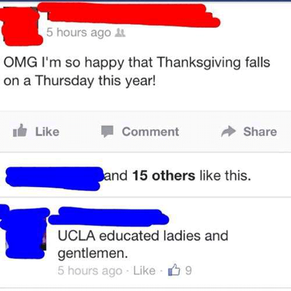 Thanksgiving Ucla