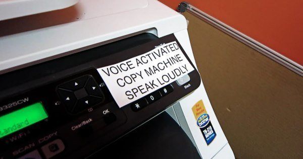 Voice Activated Copier Funny Office Pranks