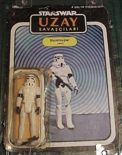 Star Wars Bootleg Uzay Storm Trooper
