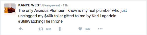 Anxious Plumber Toilet