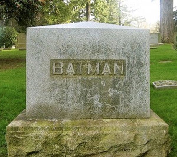 Batman Tombstone