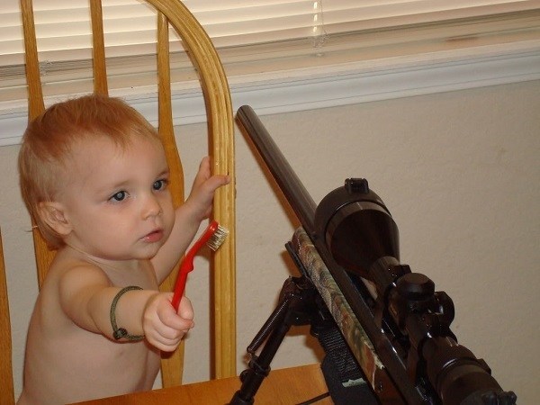 Children In Danger Baby Cleaning Gun