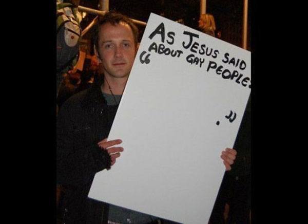 Jesus Gay People