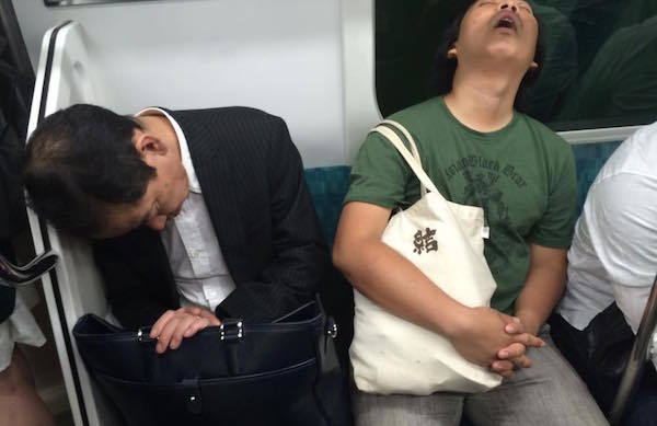 Snoring On Subway