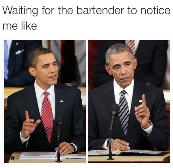 Waiting For The Bartender