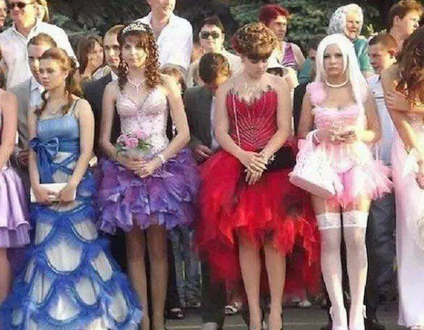 Weird Prom Night Dresses