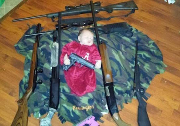 Baby With Guns