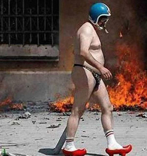 Fire And Socks Weird Pictures From The Internet