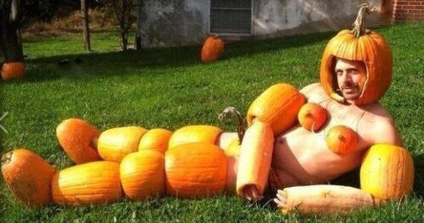 Pumpkin Seduction Weird Pictures