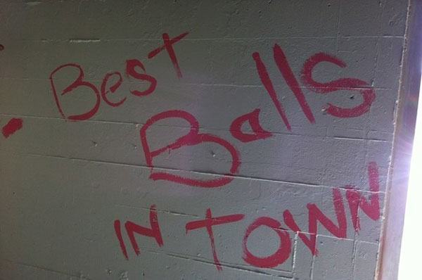 Best Balls Horrible Graffiti