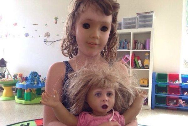 Creepy Doll Face Swap