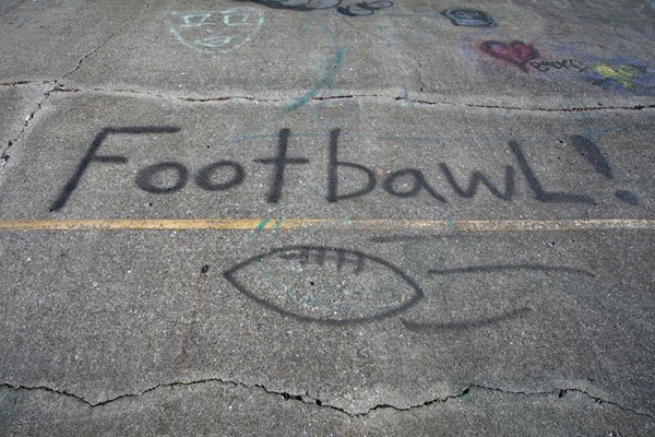 Footbawl Graffiti