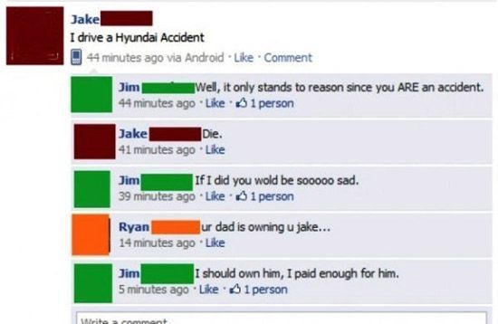 Funny Parents On Facebook