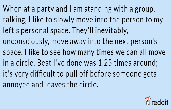 Moving At A Party