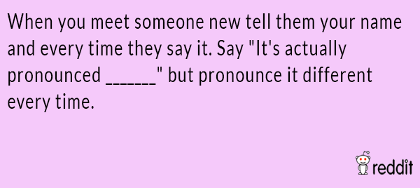 Name Pronounciation