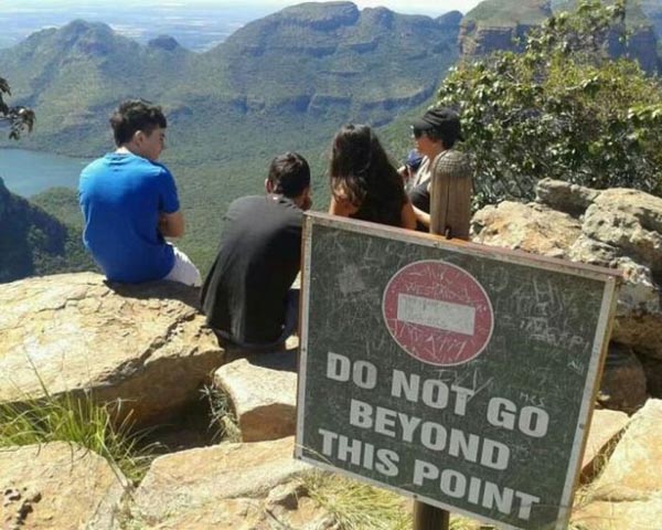 Sign On Mountain
