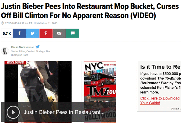 Bieber Mop Bucket
