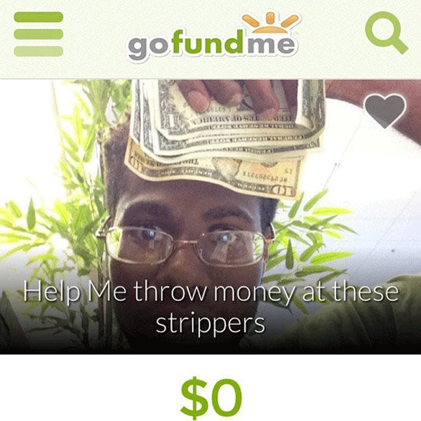 Go Fund Me Strippers