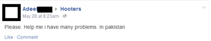 Hooters Pakistan