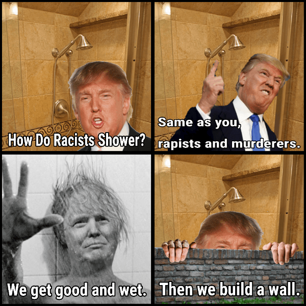 Racist Trump Wash