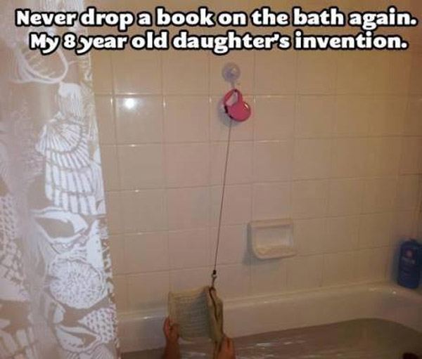 Book In Tub