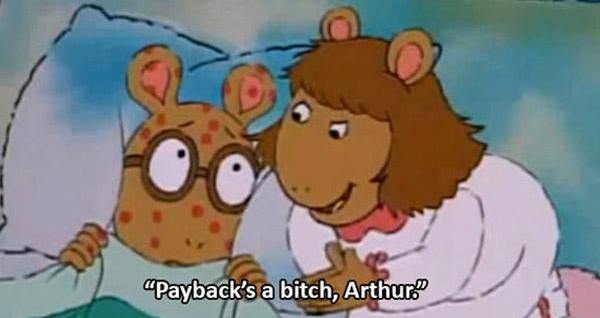 Funny Arthur Memes Payback