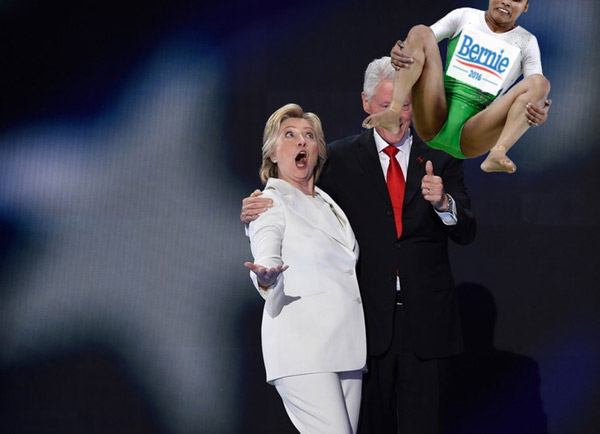 Indian Gymnast Clintons