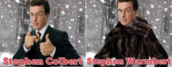 Stephen Colbert Celebrity Name Puns