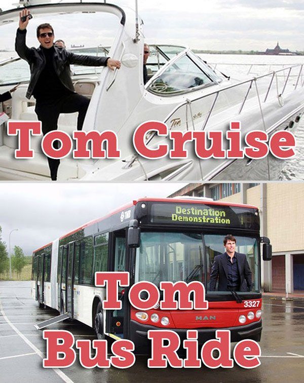 Tom Cruise Celebrity Puns