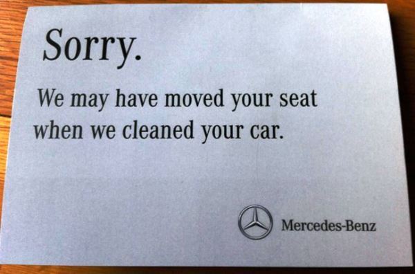 First World Problems Mercedes