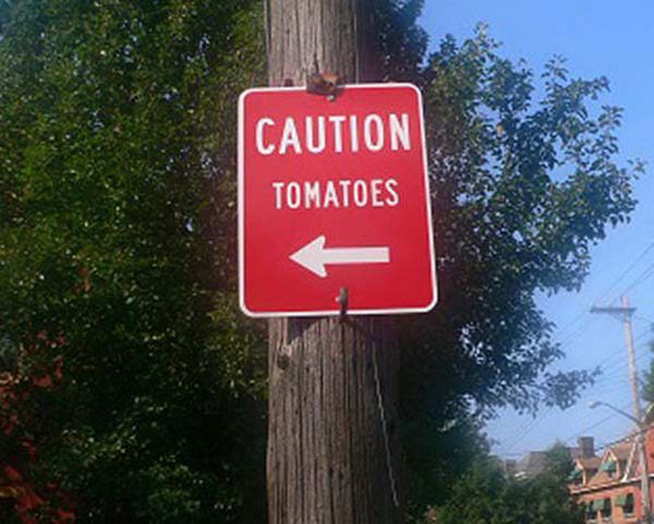 Tomatoe Caution