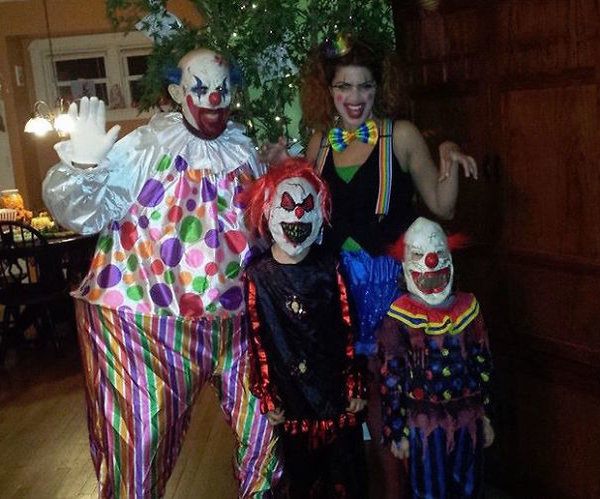 Creepy Clown Family