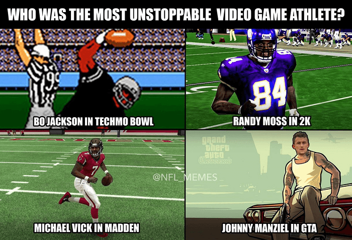 Nfl Player Video Games