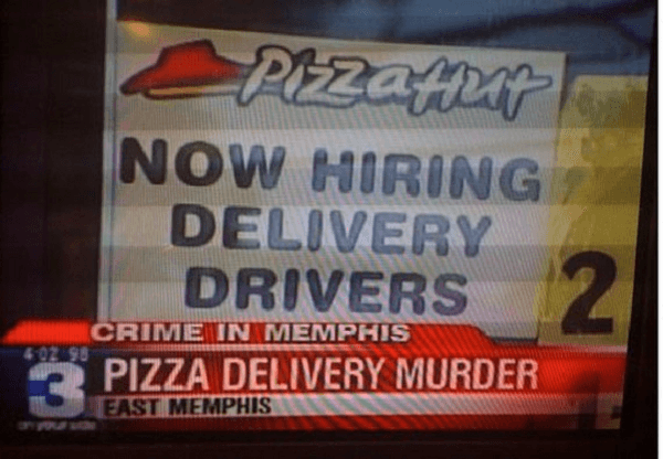 Pizza Delivery Murder
