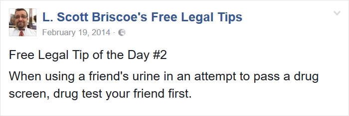 Urine Sample Tip To Remember