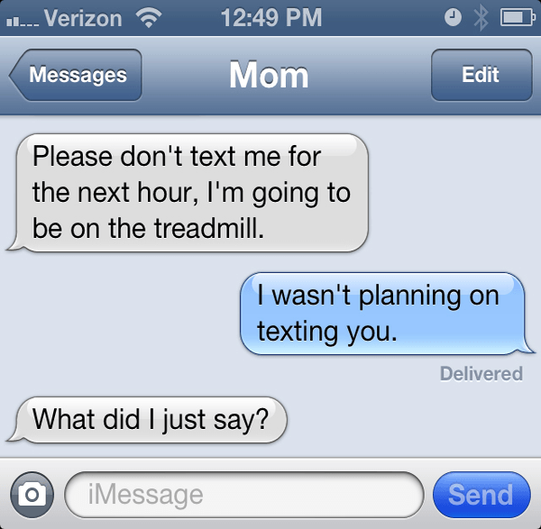 Warning From Mom
