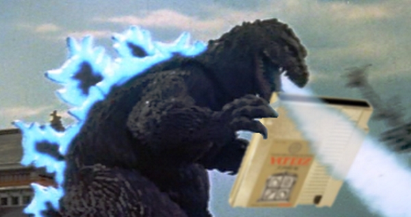 Godzilla Cartridge Blow