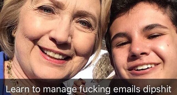 Hillary Snapchat Prank