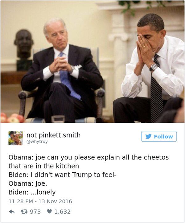 Joe Biden Cheetos