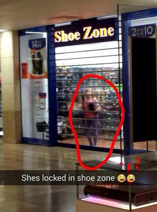 Locked In Shoe Zone