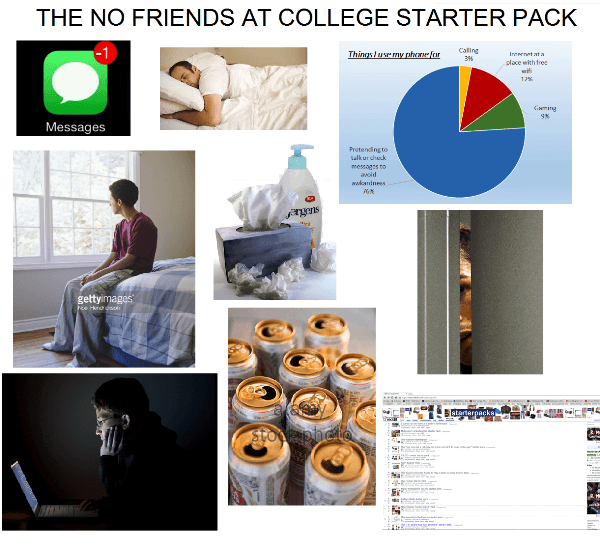 No Friends In College