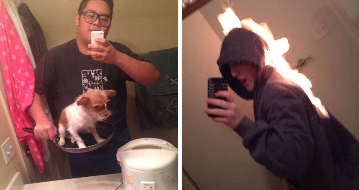 40 Selfies That Reached Next Level Weird