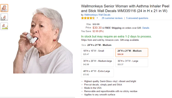 Senior Woman Stickers