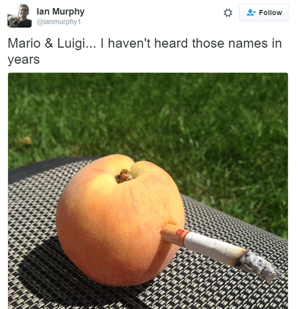 Smoking Peach