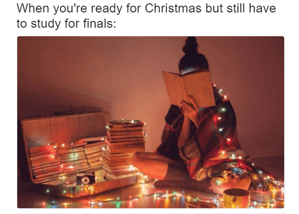 Christmas For University Students